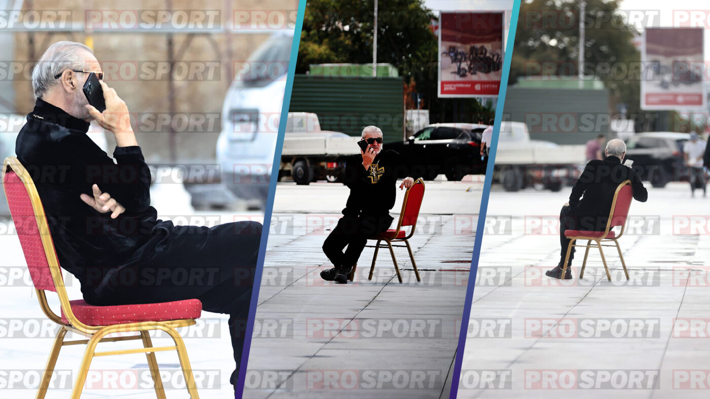 FOTO PAPARAZZI Cum a negociat Gigi Becali cu Reghecampf revenirea la FCSB. Patronul a fost surprins în Pipera, iar imaginile sunt de colecție. EXCLUSIV