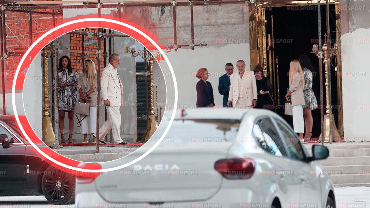 FOTO PAPARAZZI Gigi Becali, eveniment major în biserica ridicată cu peste 10 milioane de euro! Imagini de la botezul fiicei nepotului său favorit, Lucian!