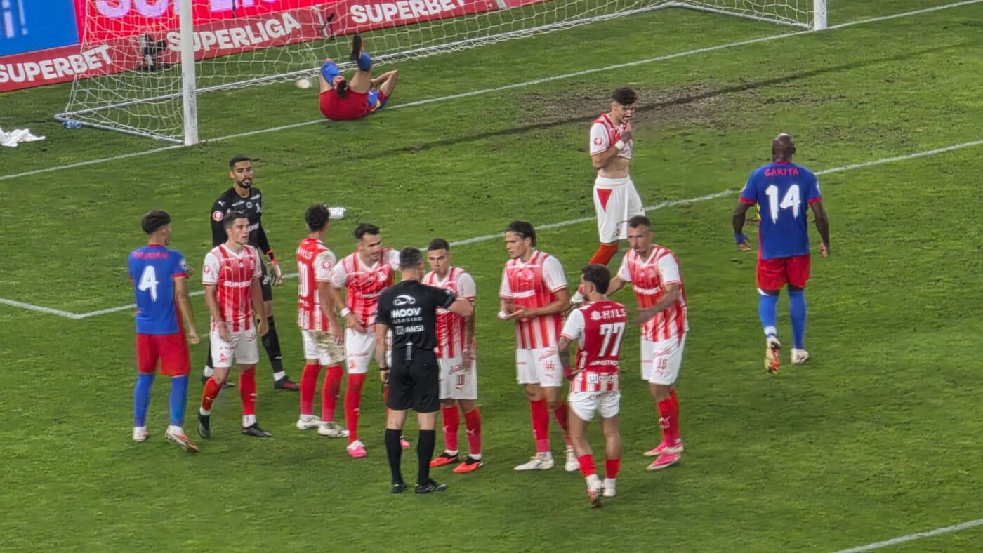 Dinamo – FCSB Live. Pauză pe Arcul de Triumf. Istvan Kovacs a inflamat derby-ul