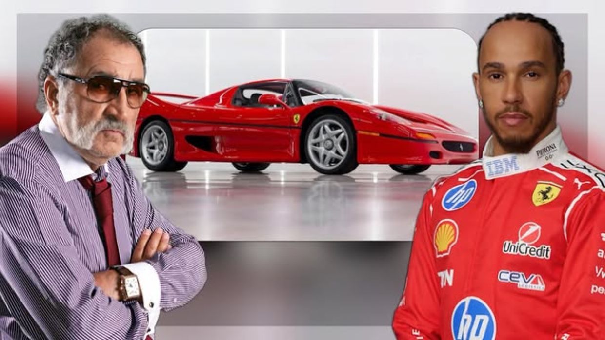 Lewis Hamilton şi-a cumpărat un Ferrari F40, precum cele uitate de Ion Țiriac 10 ani într-un garaj