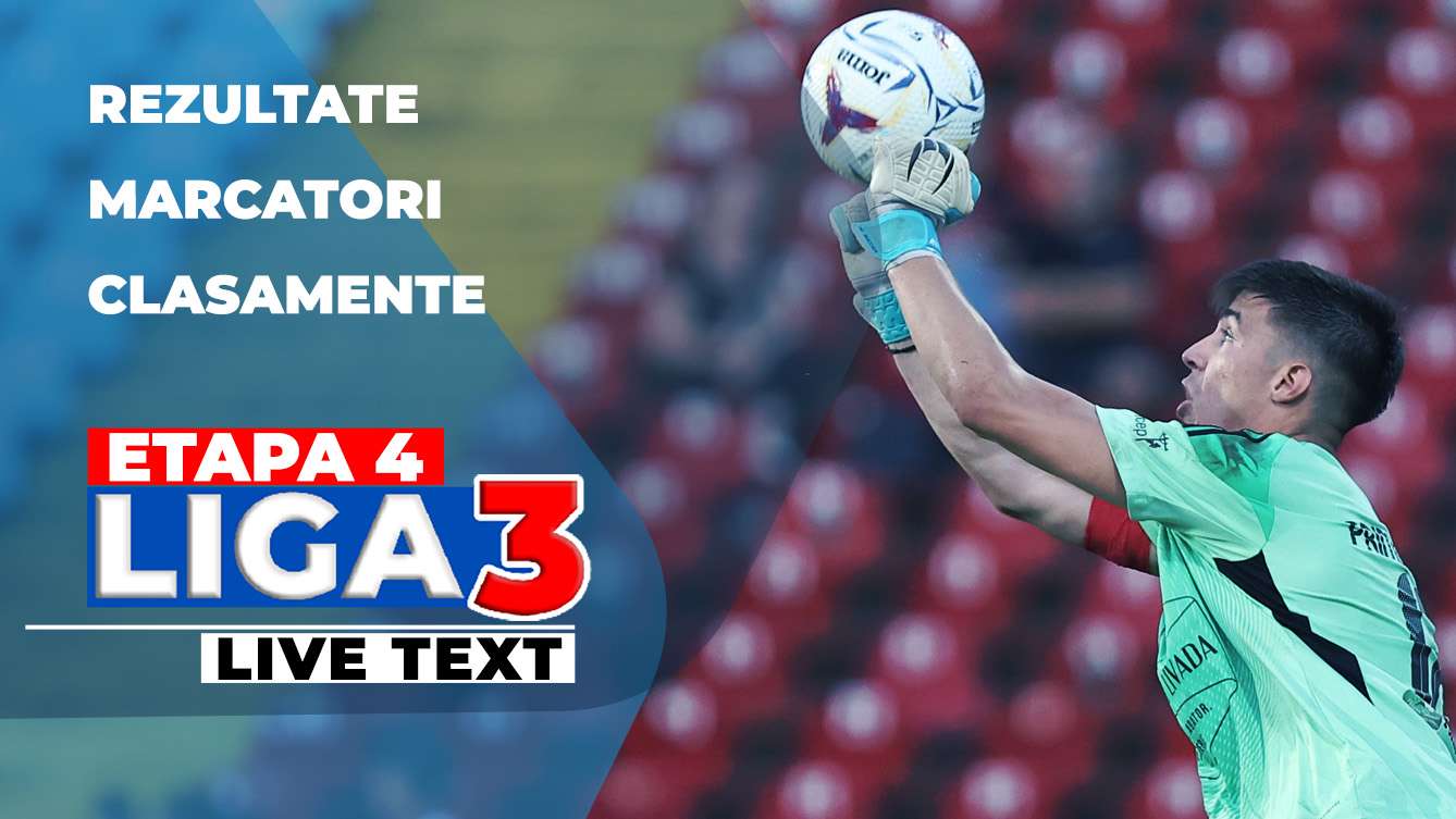 Etapa 4 Liga 3 | Noi pași greșiți pentru Unirea Alba Iulia și ACS Mediaș. Sepsi OSK 2 și CIL Blaj continuă victoriile pe linie. Scorul zilei, înregistrat de Viitorul Cluj