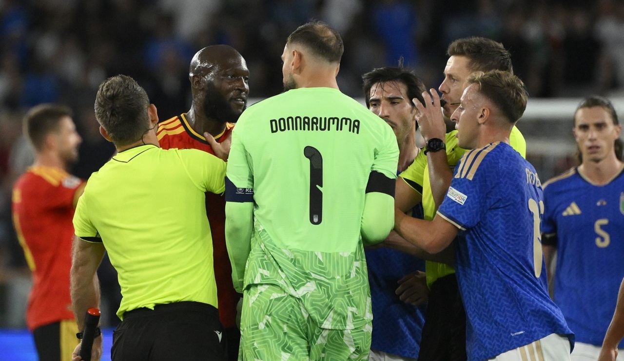 Tensiune maximă la Italia – Belgia! Donnarumma și Lukaku, la un pas de bătaie
