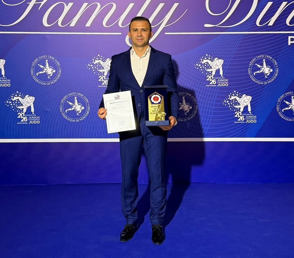 Performanță în arbitrajul românesc! Marian Halas, premiat de Uniunea Europeană de Judo