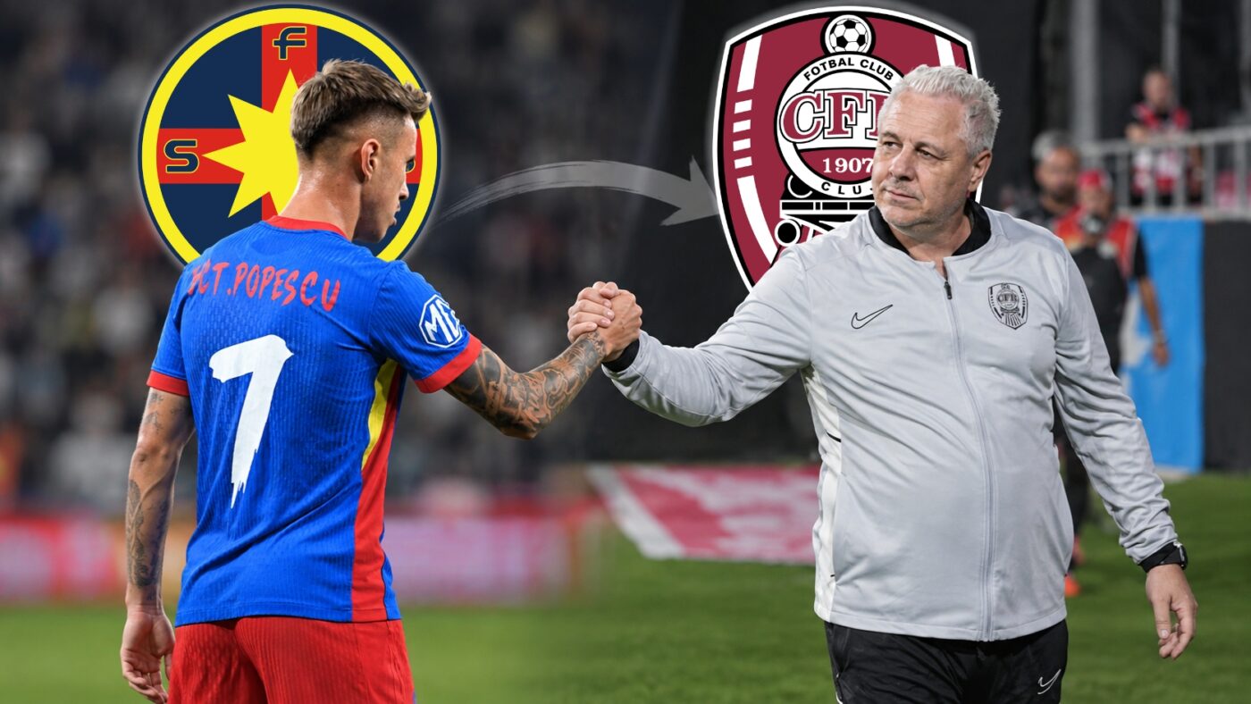 EXCLUSIV FCSB Cum îl poate revitaliza Marius Șumudică pe Tavi Popescu la CFR Cluj: „A uitat de talentul lui”