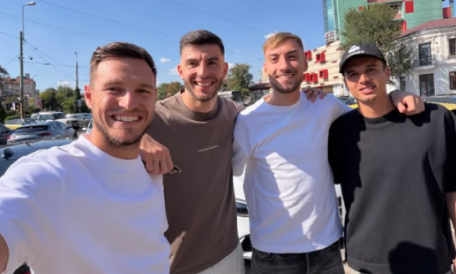 Mihai Lixandru, reprimit cu brațele deschise de fotbaliștii de la FCSB după ce a fost plecat două luni la arabi!