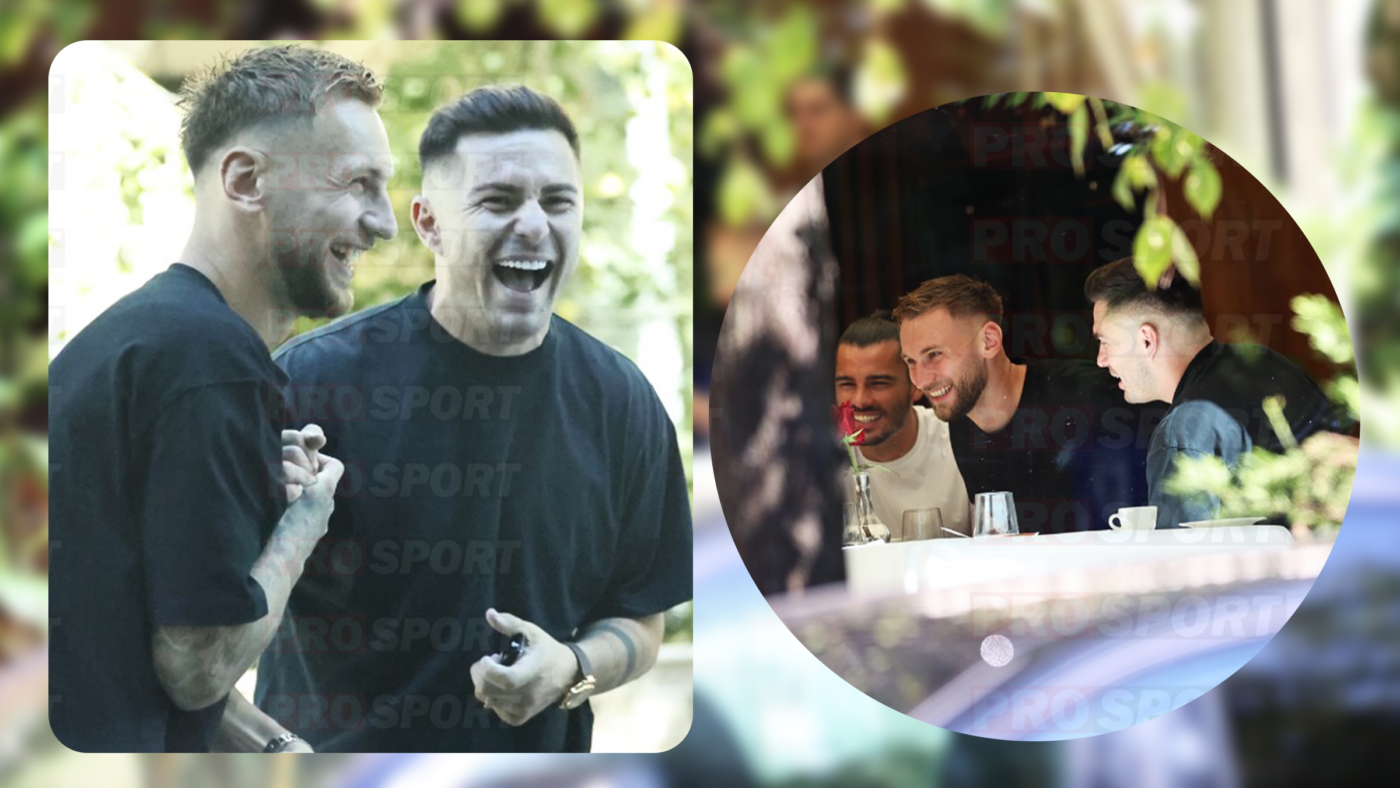 FOTO PAPARAZZI Noua frăție de milioane de euro de la FCSB: fotbalistul cu salariu record și mijlocașul „mai bun decât Rădoi”, la restaurant! EXCLUSIV