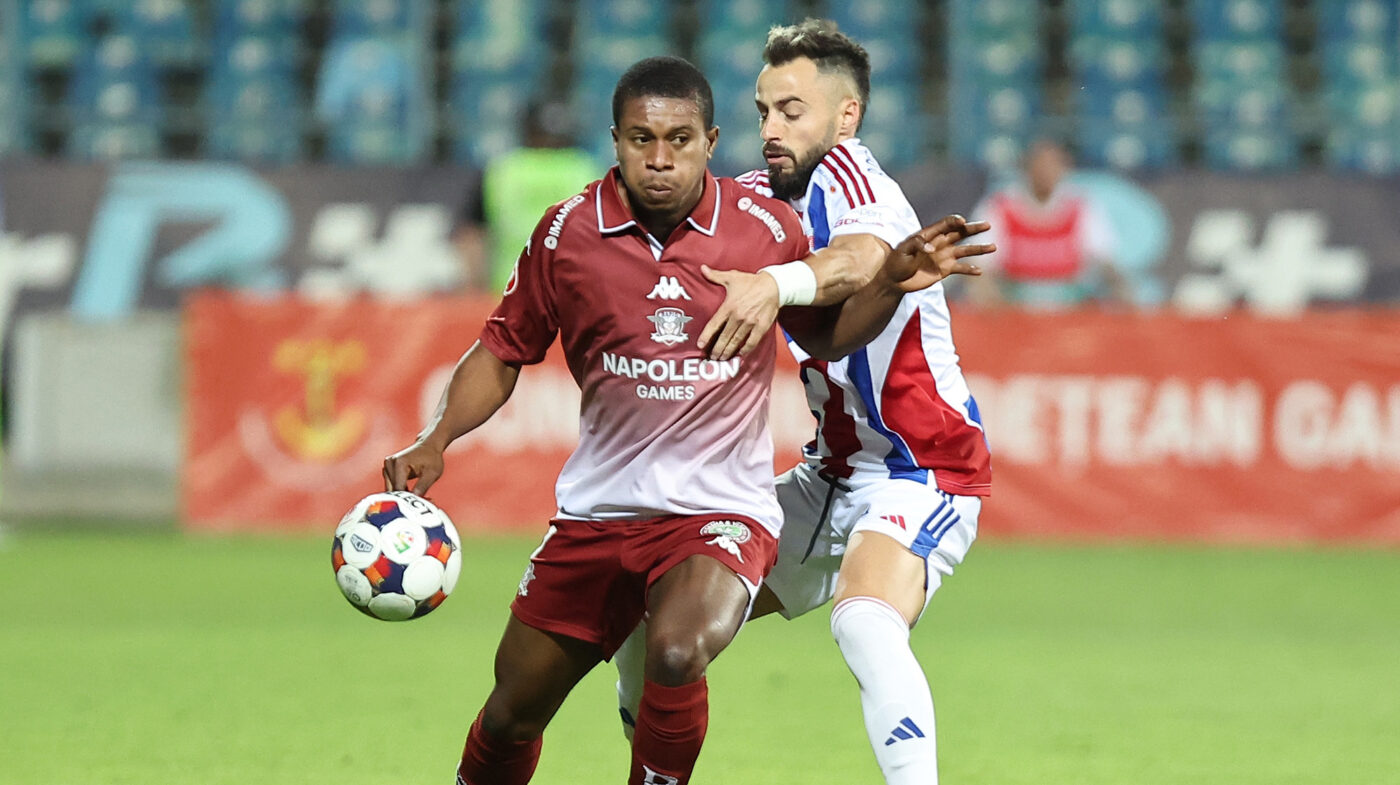 Oțelul – Rapid 0-1, în etapa 8 din Superliga. Golul victoriei a venit în minutul minutul 90+3, după ce gazdele au jucat un sfert de oră în inferioritate