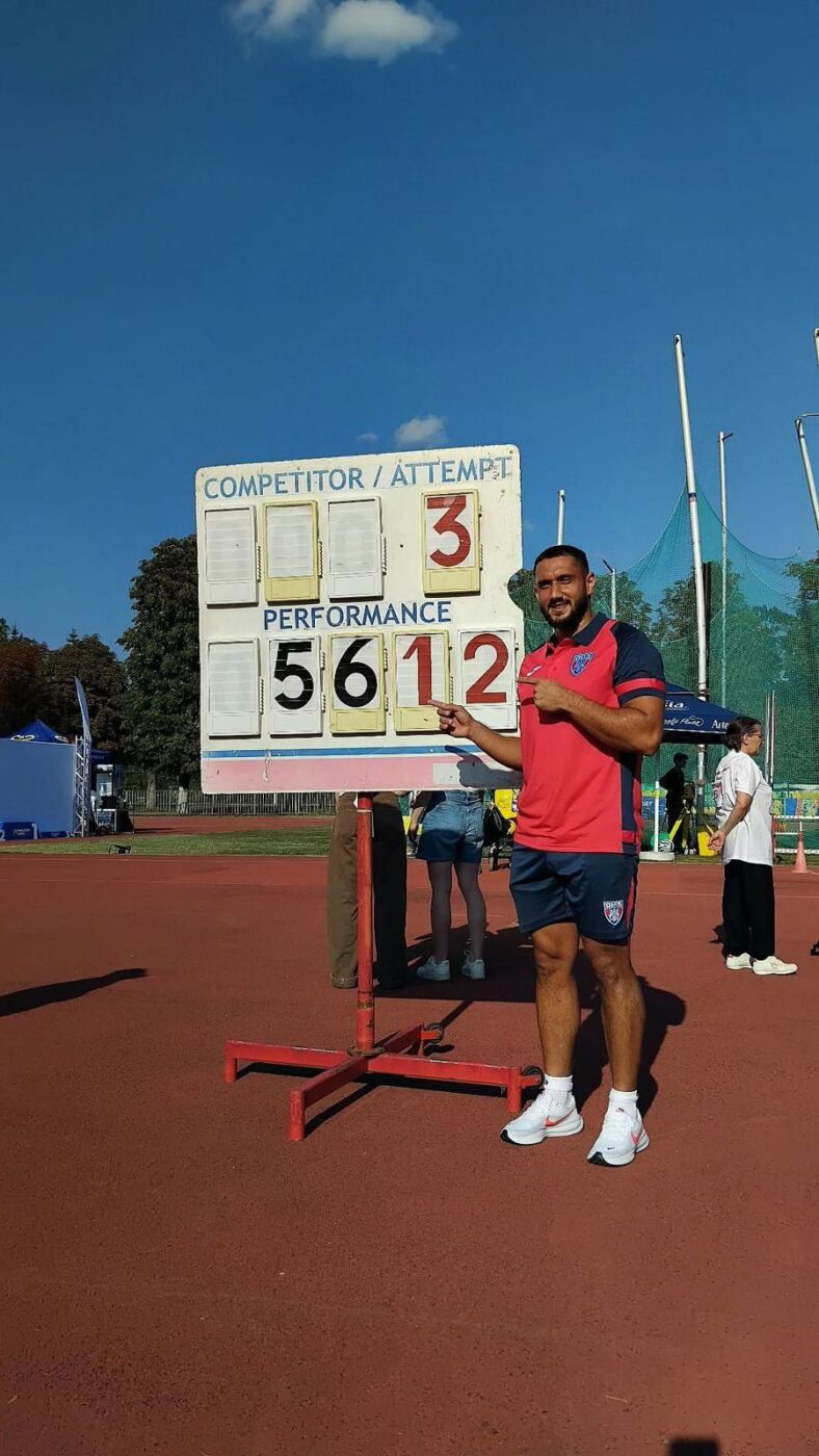 COMUNICAT. Record național pentru Octavian Tucaliuc la Jocurile Parasport România 2026: 56,12 metri la aruncarea suliței