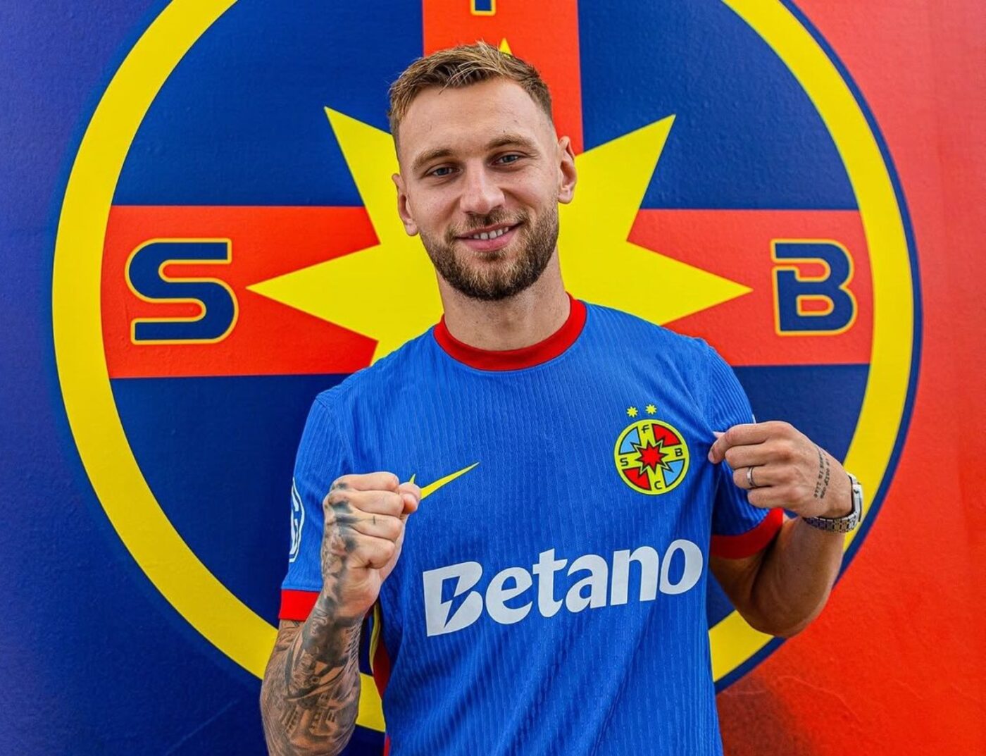 VIDEO Primul mesaj al lui Denis Drăguș în tricoul lui FCSB! Anunțul făcut înaintea derby-ului: „Abia aștept!”