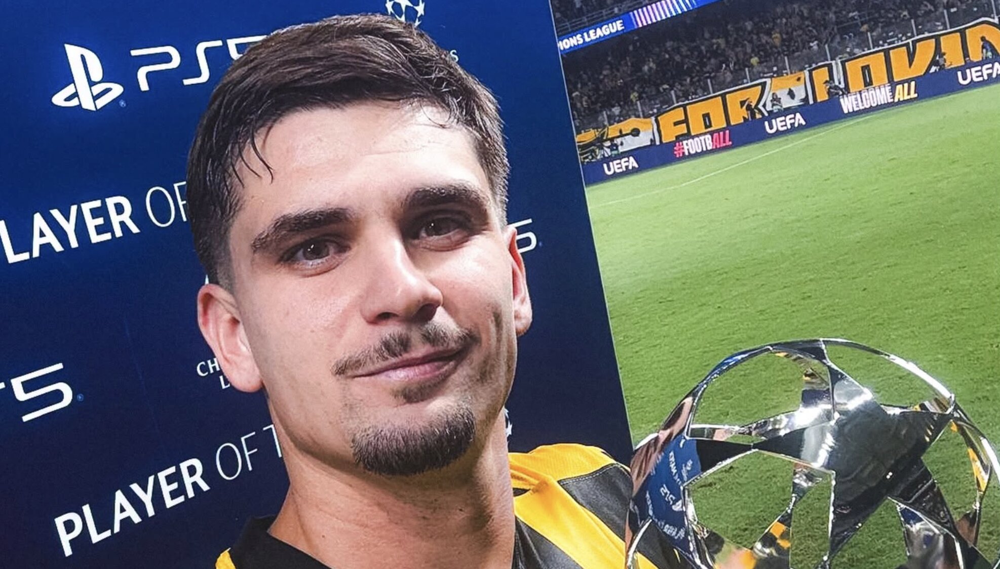 Imagine asociată subiectului: Răzvan Marin a marcat golul victoriei lui AEK Atena cu LASK Linz în Champions League