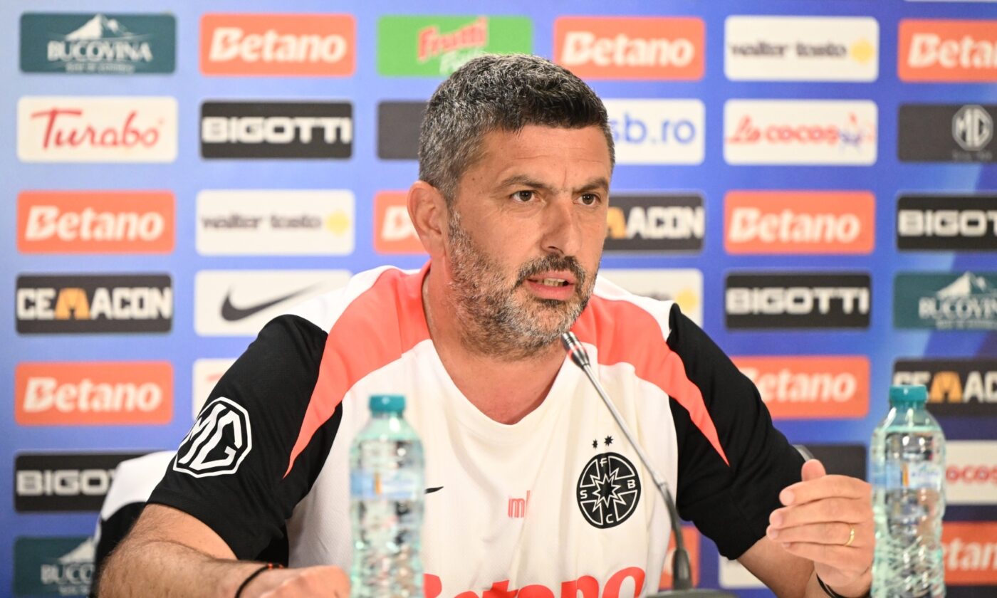 Reacția lui Marius Baciu când a fost întrebat în față dacă a fost ultima conferință ca antrenor la FCSB!