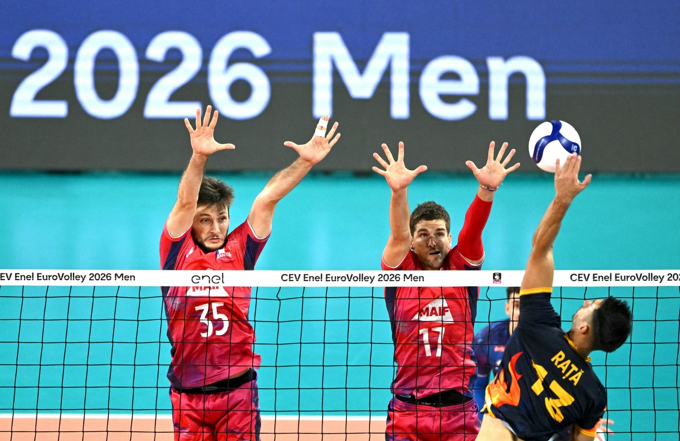 LIVE România – Franța, în „sferturile” Campionatului European de volei. A început setul 3!