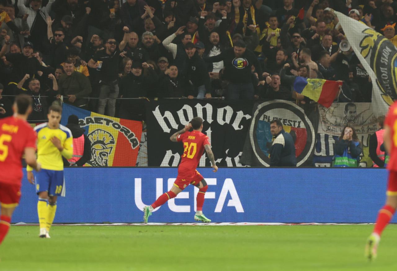 România lui Gică Hagi, tiki-taka cu Suedia: Ianis Hagi și Andrei Rațiu au combinat, Dennis Man a marcat!