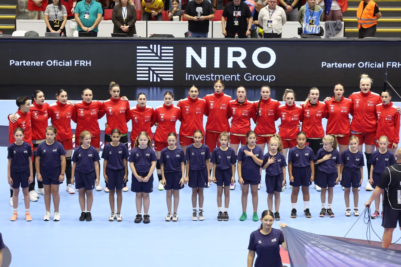 Ce a apărut pe pagina EHF după ce România a învins Ungaria