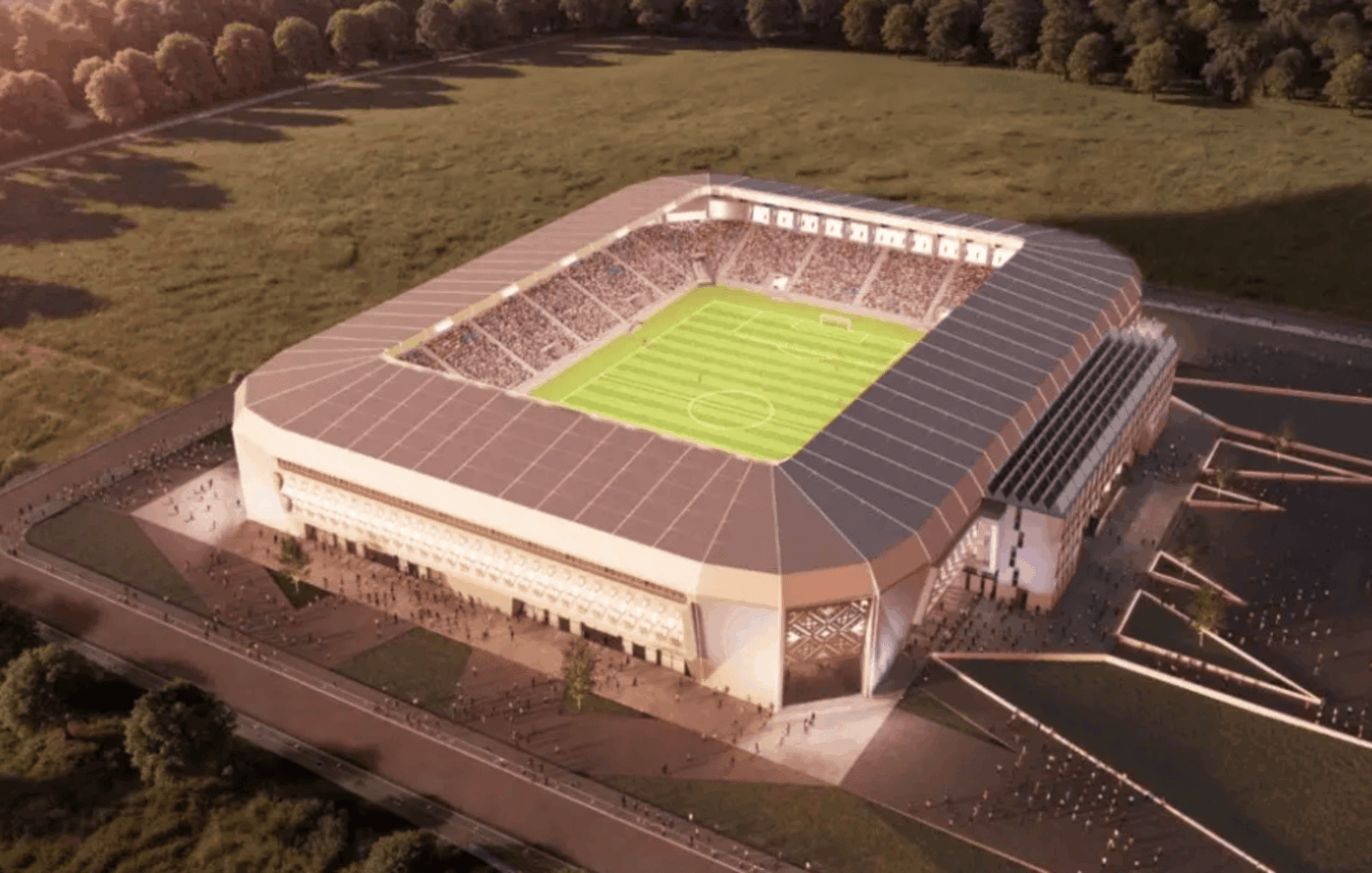Stadion din viitor la Șcheia! Cum va arăta noua arenă de 15.000 de locuri din Suceava
