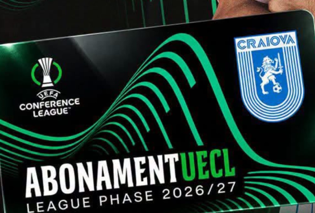 Cât costă abonamentul la TOATE meciurile Universității Craiova din grupa Conference League