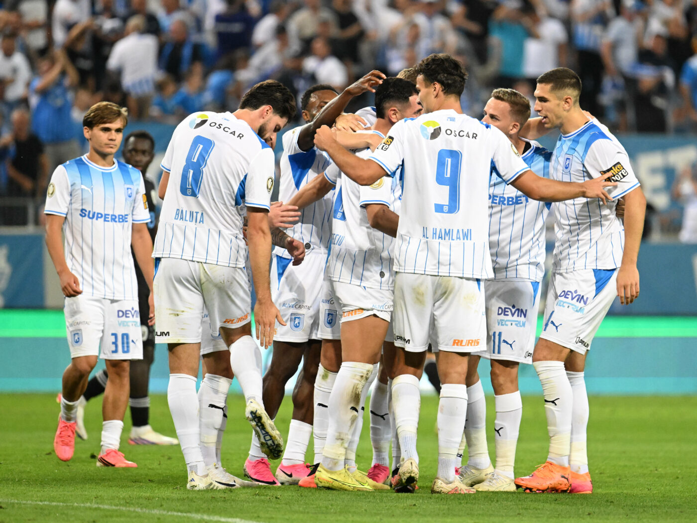 Universitatea Craiova – U Cluj 4-0, în etapa 8 din Superliga. Oltenii s-au impus fără drept de apel în fața elevilor lui Cristiano Bergodi!