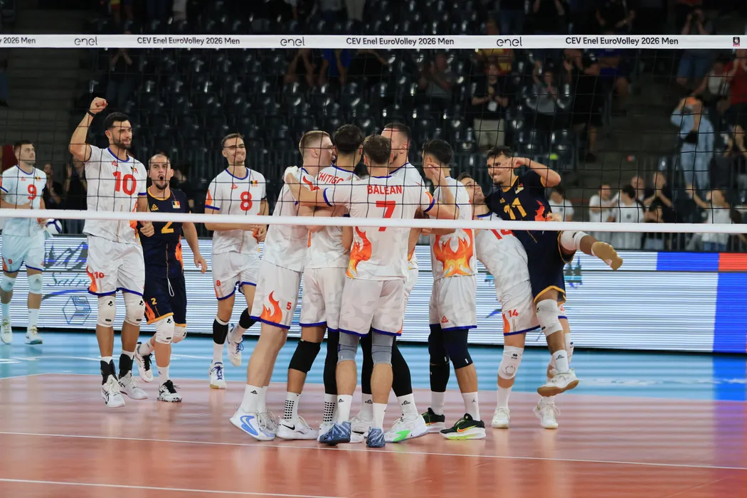 România, victorie uriașă cu Ucraina! Ne-am calificat în sferturile Campionatului European de Volei