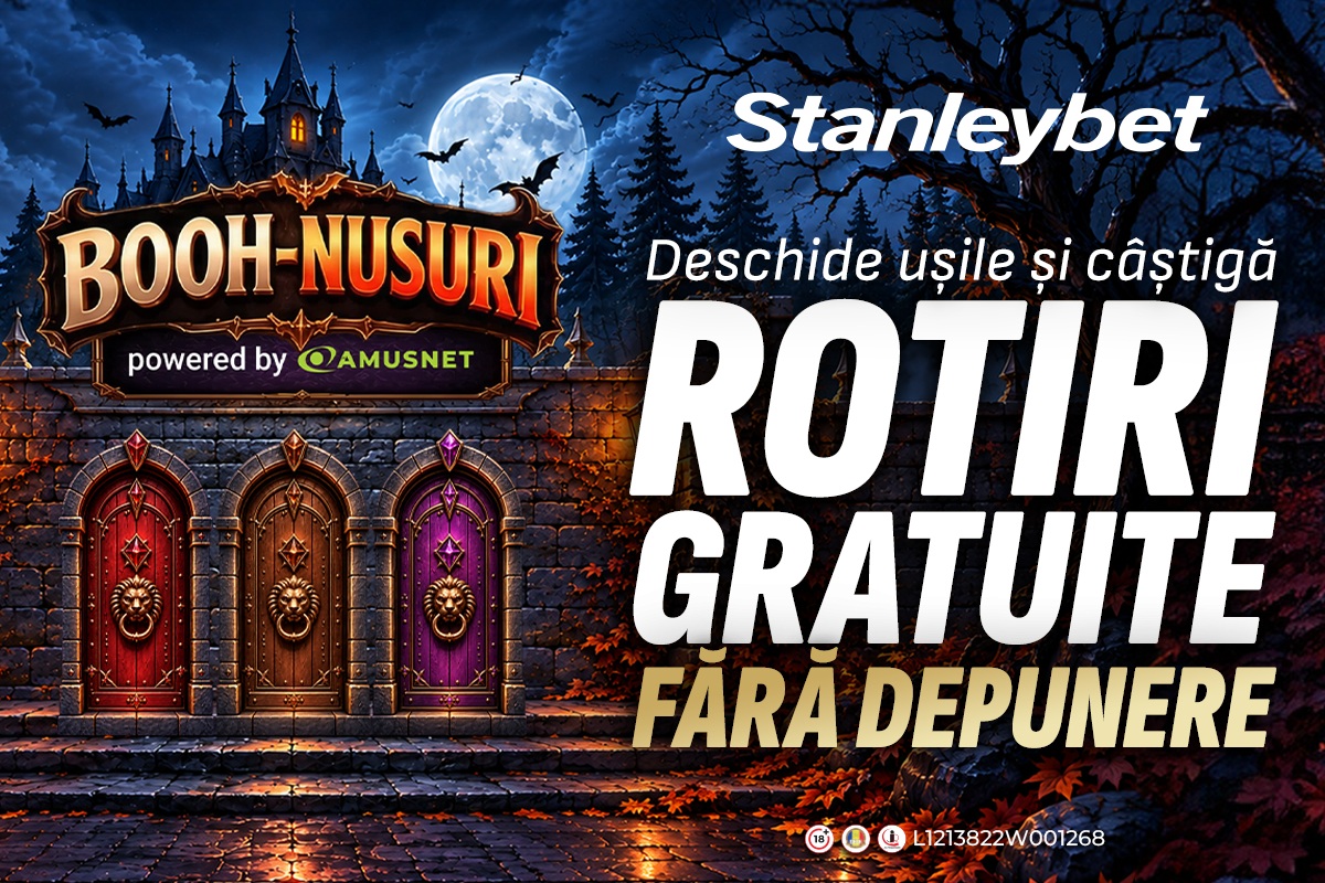 (P) Halloween-ul are propriile reguli la Stanleybet! 7 zile de surprize și mister