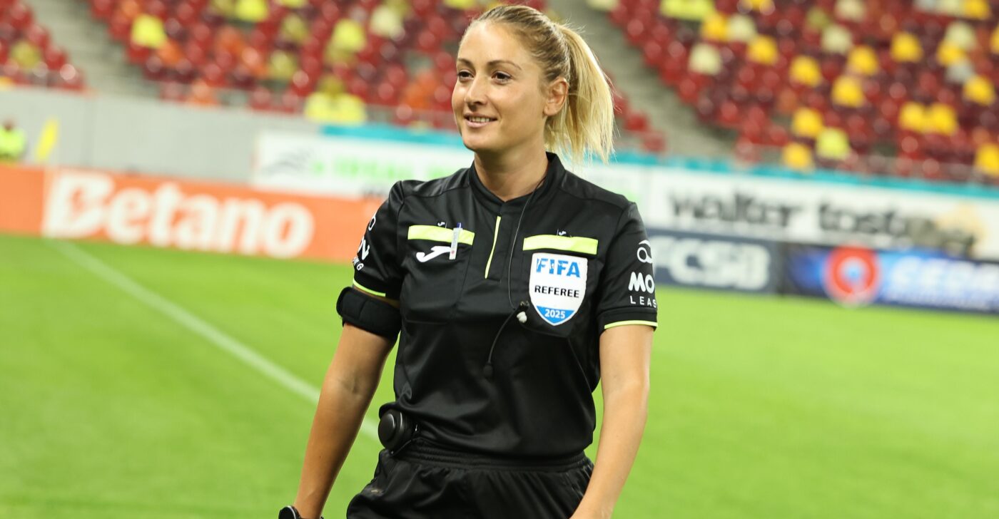 Alina Peșu, delegată la Manchester City – PSG în Liga Campionilor la fotbal feminin