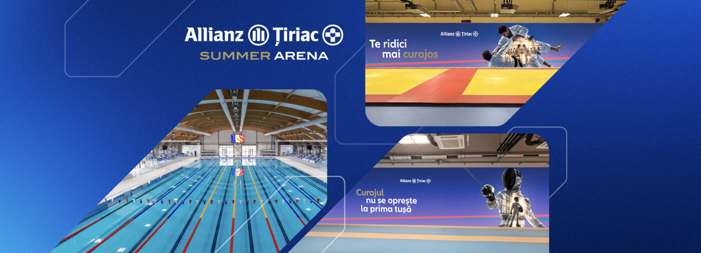 Fundația Țiriac lansează programe gratuite de inițiere în înot, scrimă și judo, la noua locație Allianz-Țiriac Summer Arena din Otopeni