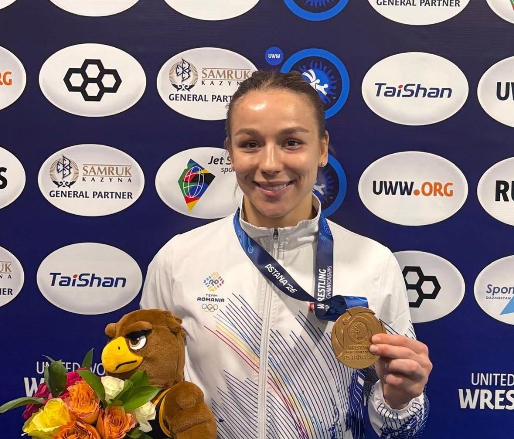 Andreea Ana, bronz la Campionatul Mondial de lupte de la Astana!