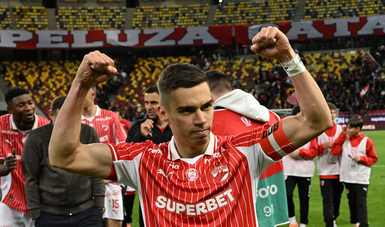 DECLARAȚII Cătălin Cîrjan, mesaj emoționant după Sepsi – Dinamo 0-2: „Îi dedicăm victoria! Știm că se uită la noi”