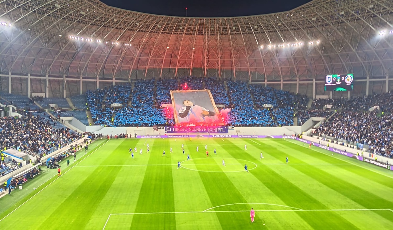 Universitatea Craiova, coregrafie spectaculoasă cu Gică Craioveanu: ce au afișat oltenii la meciul cu Getafe!