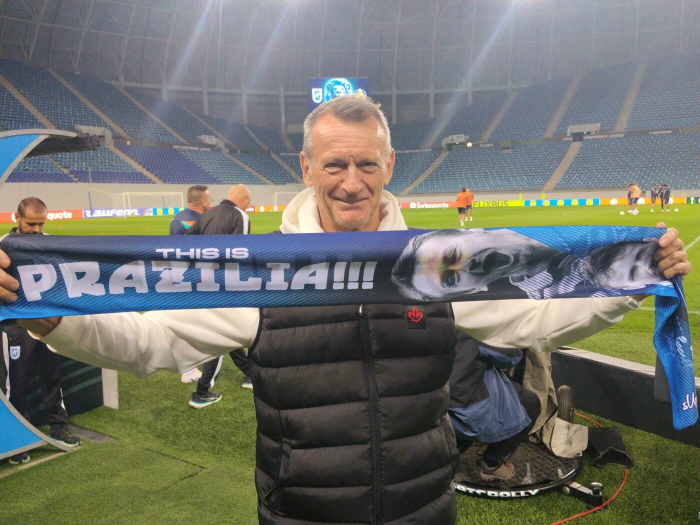 Gest superb de la fanii Universității Craiova pentru Gică Craioveanu și Filipe Coelho chiar înainte de partida cu Getafe