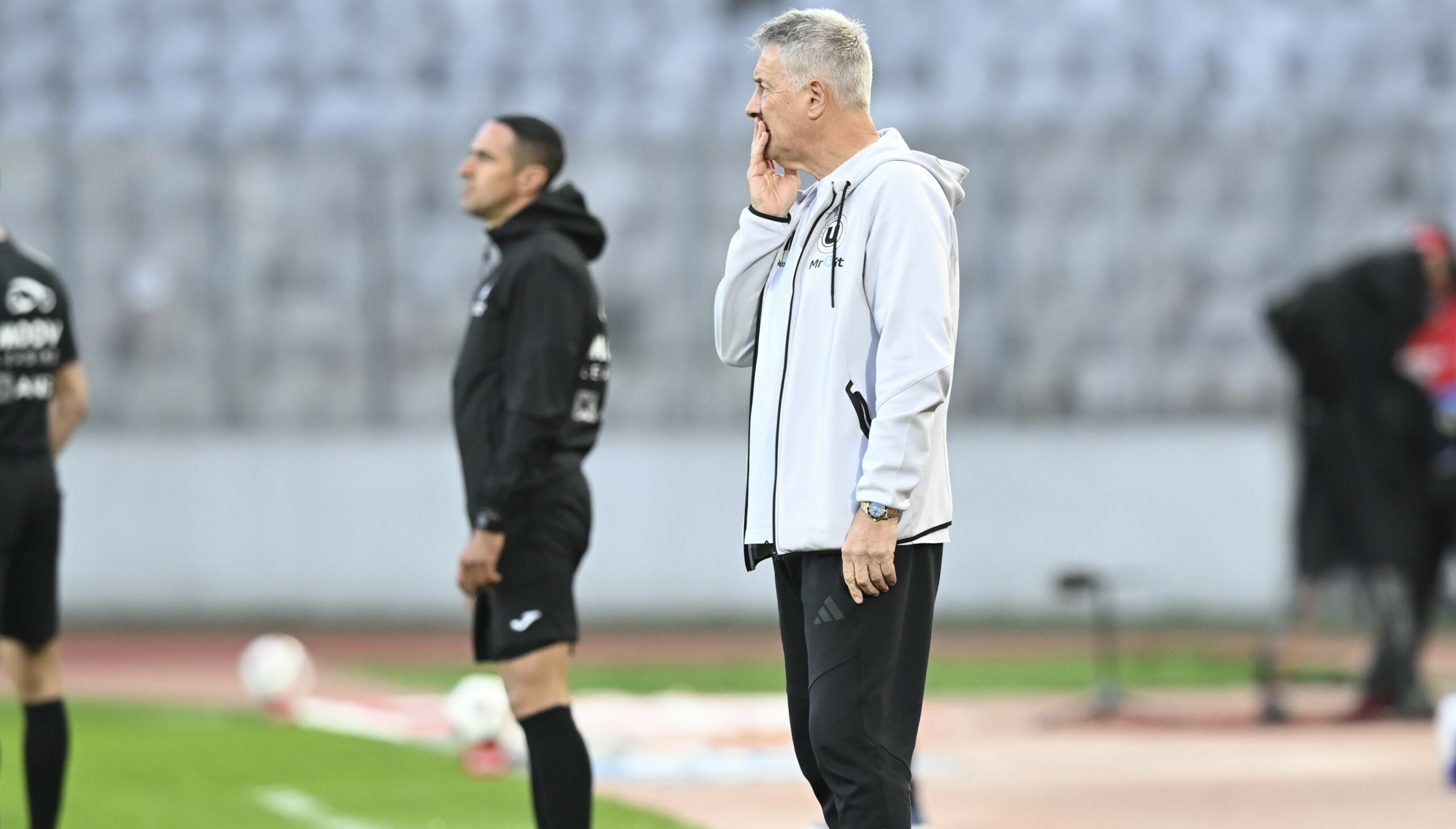 Cristiano Bergodi a lipsit de la interviul de după U Cluj - FC Argeș 2-2