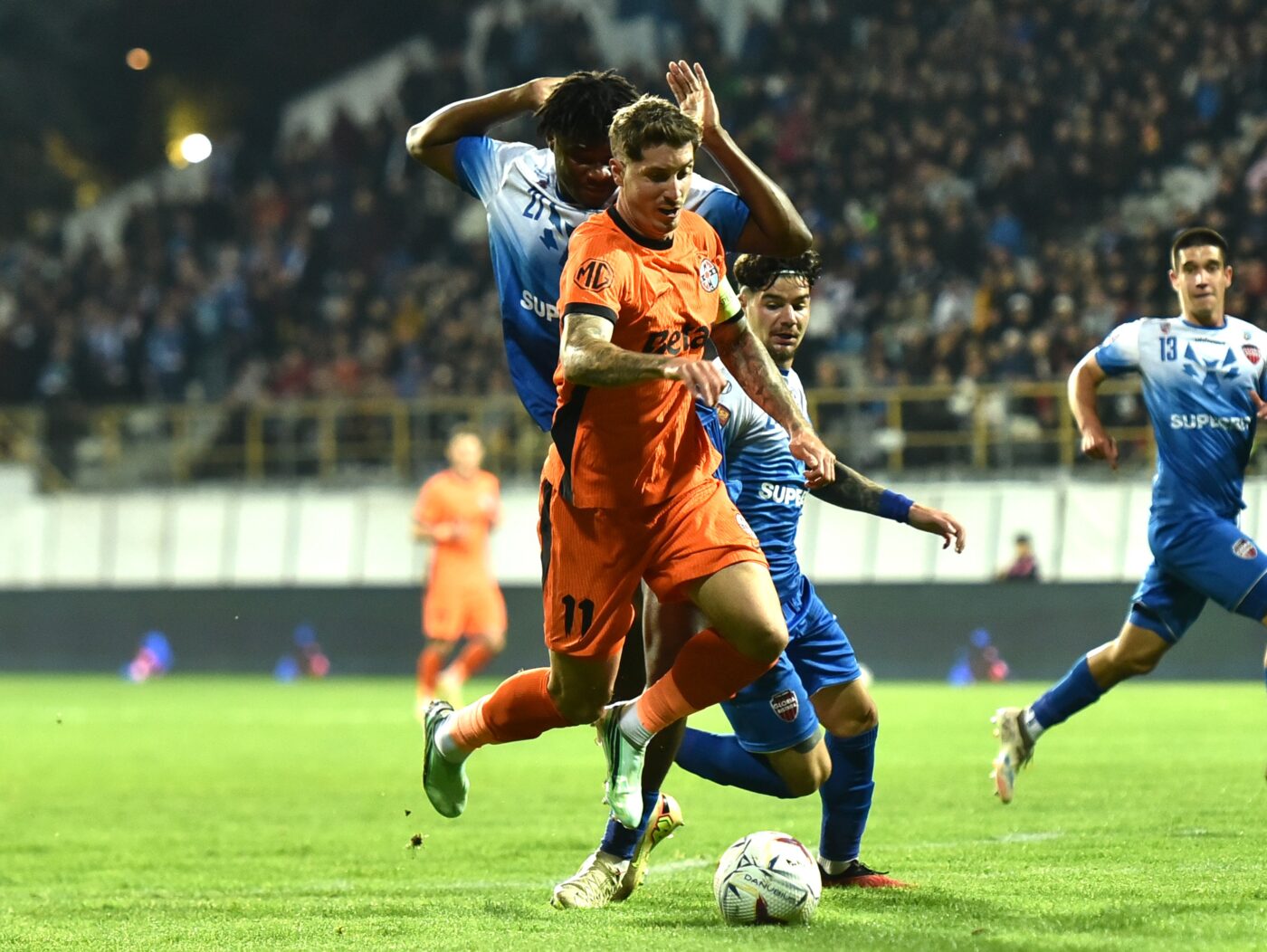Gloria Bistrița – FCSB. „Reghe”, înfrângere cu locul 11 din „B”. Cronică de Cătălin Mureșanu