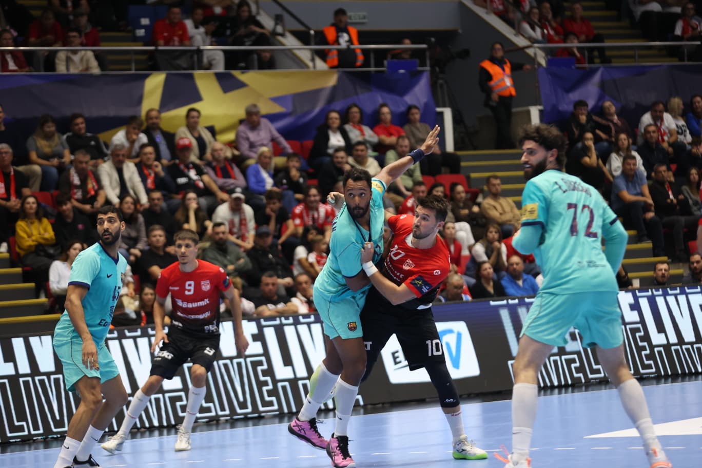 „Măcel” în Champions League: Dinamo, pulverizată de Barcelona, 22-36!