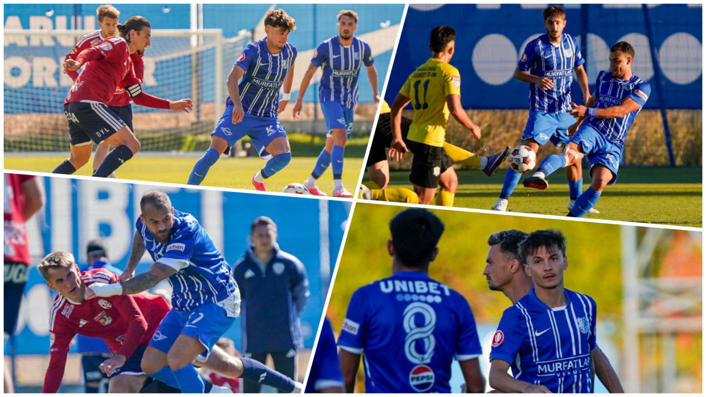 Farul, egală și victorioasă în două teste disputate într-o zi contra unor adversare din Liga 2. Francezul Pellegrini a revenit pe teren după o pauză de peste șase luni