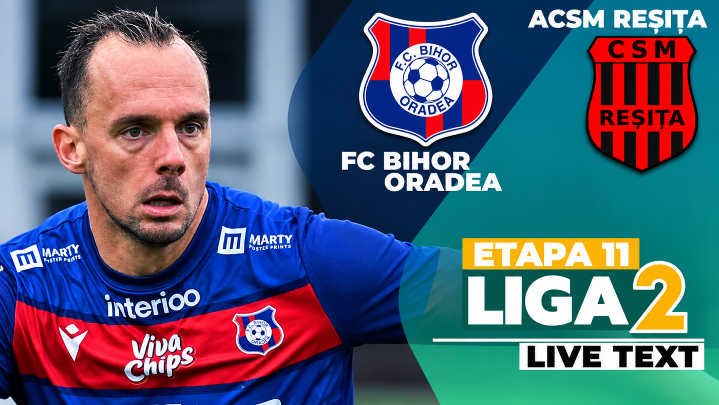 FC Bihor câștigă fără emoții cu ACSM Reșița, dar deschiderea de scor a venit în urma unui offside nesemnalizat. Trei puncte mari pentru elevii lui Erik Lincar