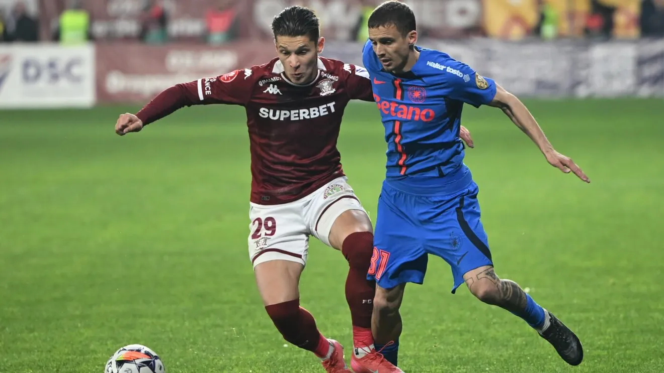 FCSB – Rapid Live Text Online în etapa 13 din Superliga, ora 21:00. Echipele probabile. Reghecampf, primul derby de la revenirea în Superliga