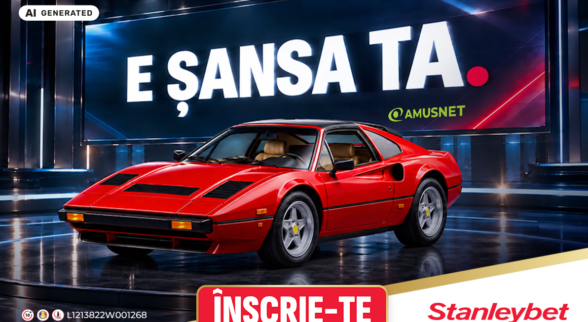 (P) „E ȘANSA TA!” Stanleybet lansează o campanie spectaculoasă, cu mașini de colecție și premii de peste 1 milion de lei
