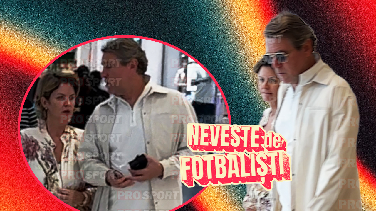 FOTO PAPARAZZI Florin Răducioiu și soția, în „casa” lui Dan Șucu! Fostul mare fotbalist, aventură ca-n zilele bune alături de jumătate sa