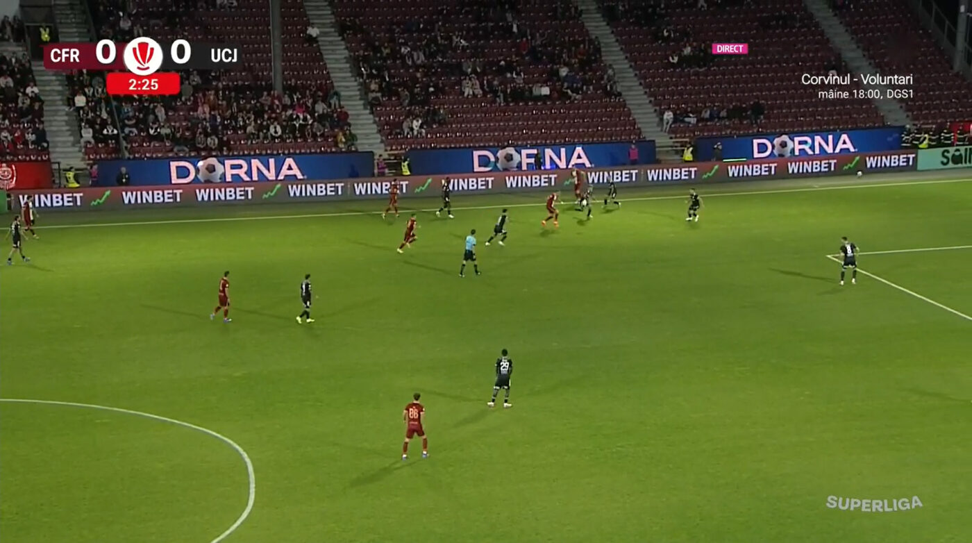 LIVE CFR Cluj – „U” Cluj este restanță din etapa a 4-a a Superligii. S-a deschis scorul pe stadionul din Gruia