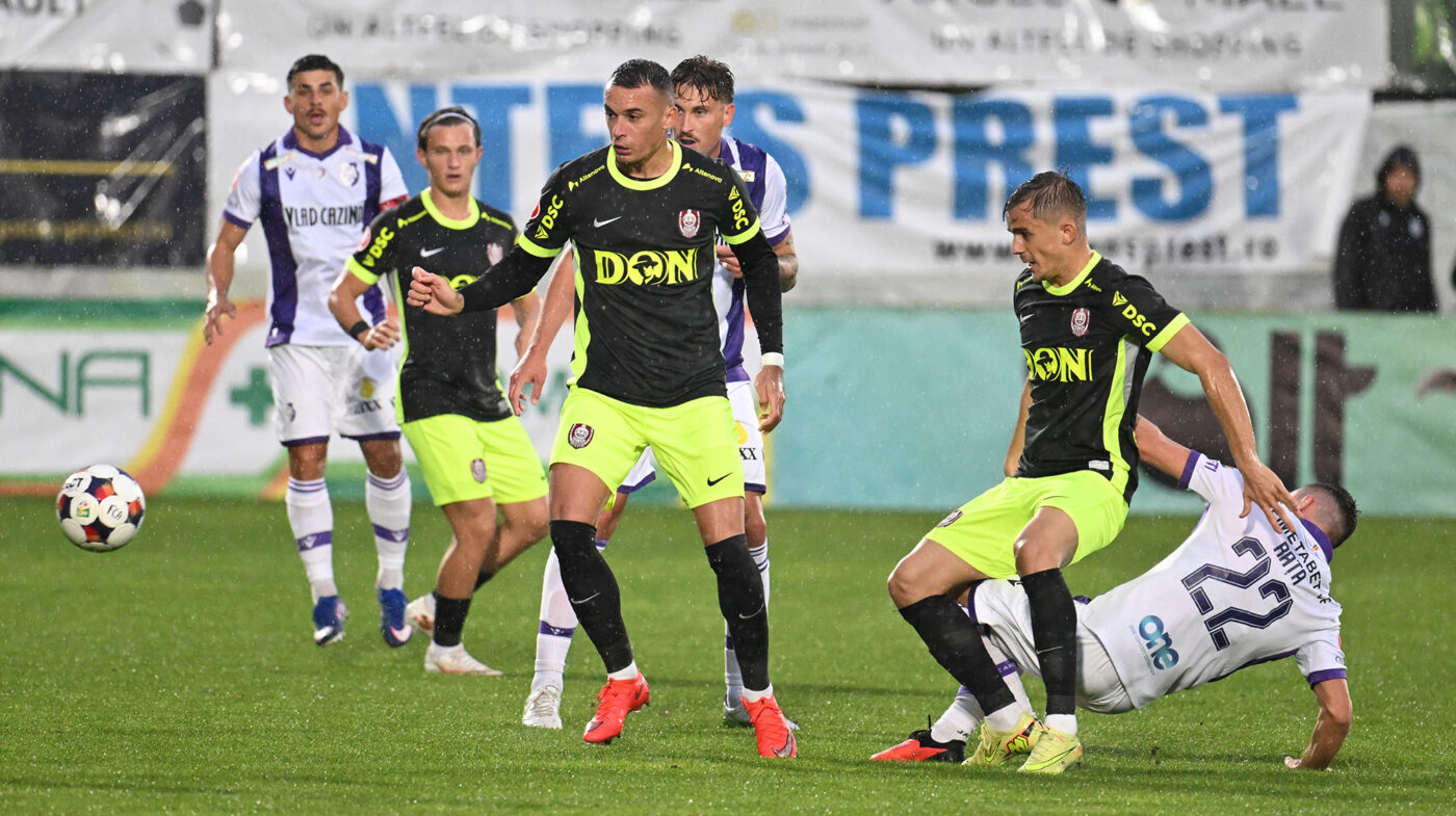 LIVE FC Argeș – CFR Cluj se joacă în etapa 11 din Superliga. S-a deschis scorul pe stadionul din Mioveni