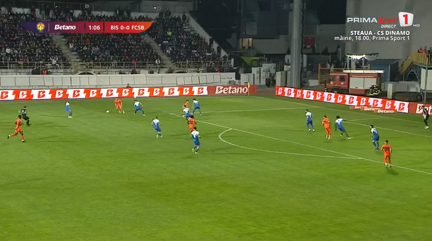 LIVE Gloria Bistrița – FCSB se joacă în etapa 2 din Cupa României. Pauză în ultimul meci al acestei faze a competiției