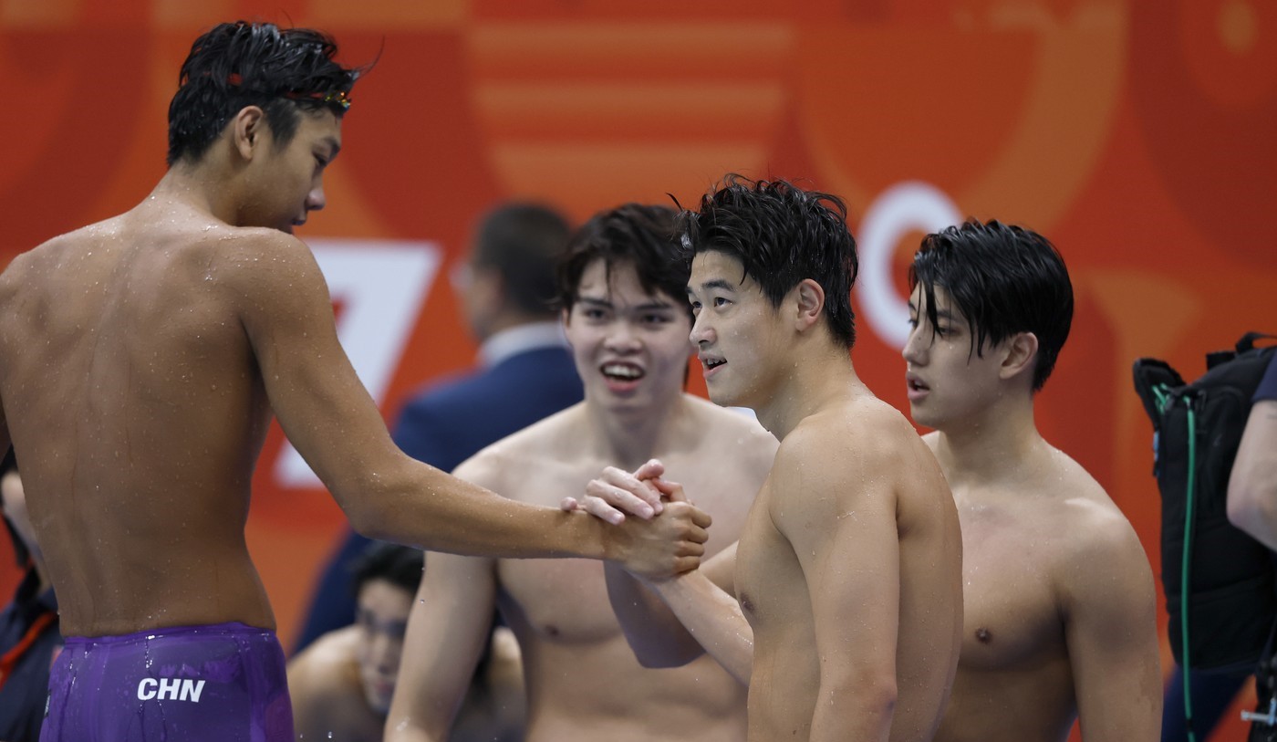 Pan Zhanle, învins categoric în China! Marele rival al lui David Popovici a pierdut în proba favorită a românului