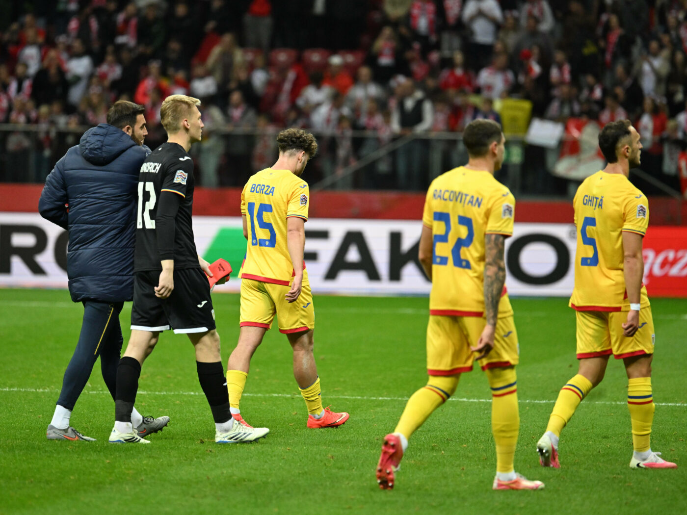 Presa din Polonia, necruțătoare după 6-0: „România, în genunchi! Demolată!”