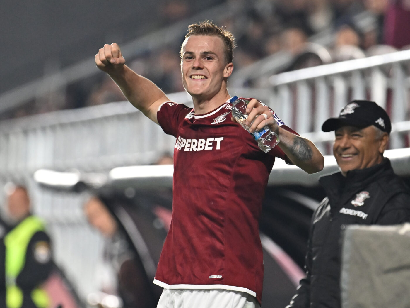 Reacția lui Tobias Christensen când a fost întrebat dacă revine la Rapid!