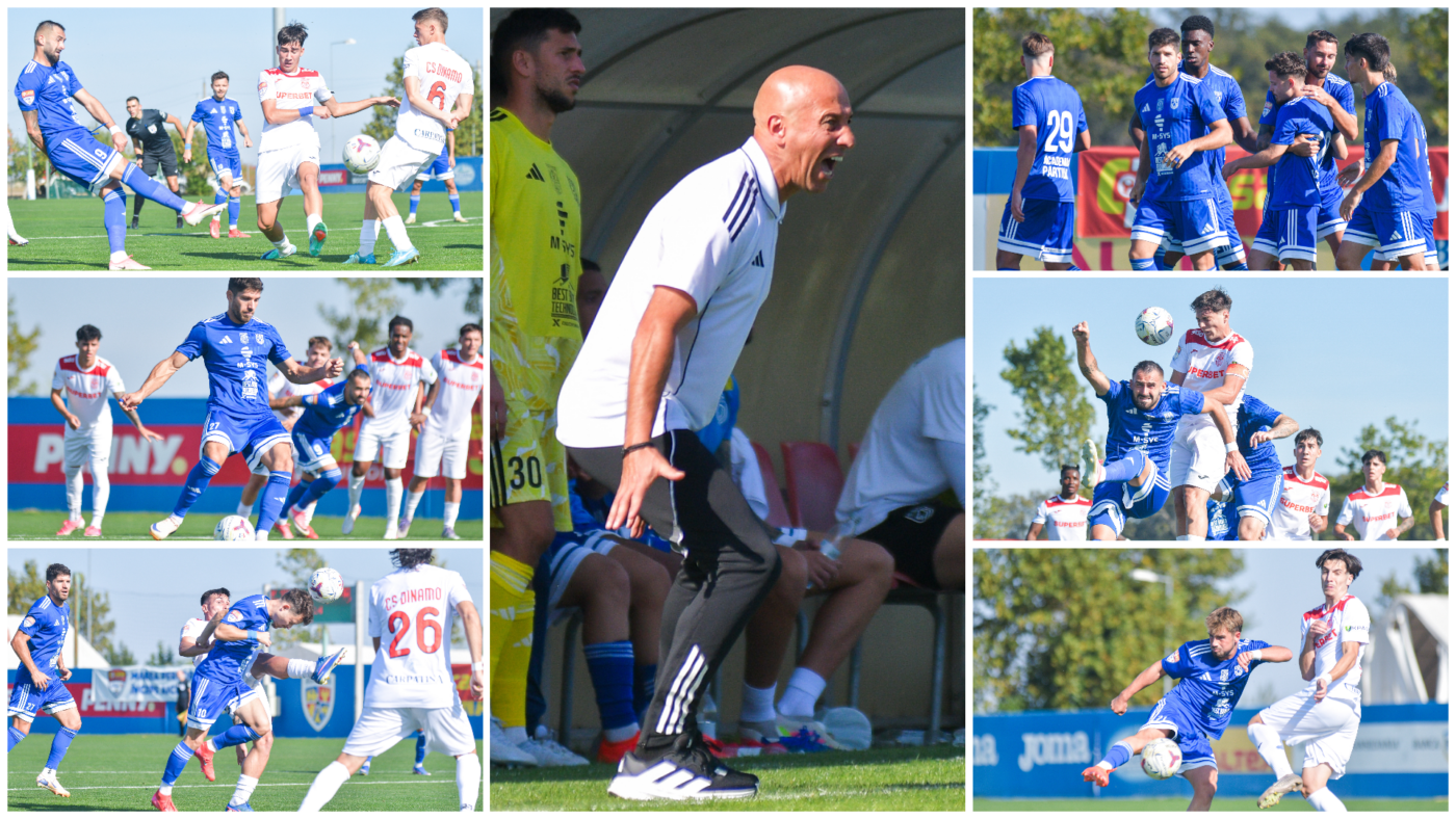Robert Ilyeș, debut cu semieșec pe banca noii sale echipe. E dezamăgit de remiza cu CS Dinamo: ”Acest meci putea fi câștigat și trebuia să-l câștigăm”