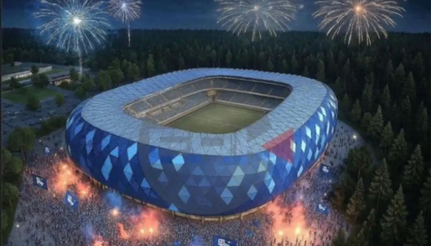 Stadion nou de 20.000 de locuri, sală polivalentă și bazin olimpic: 108.000.000 de euro!