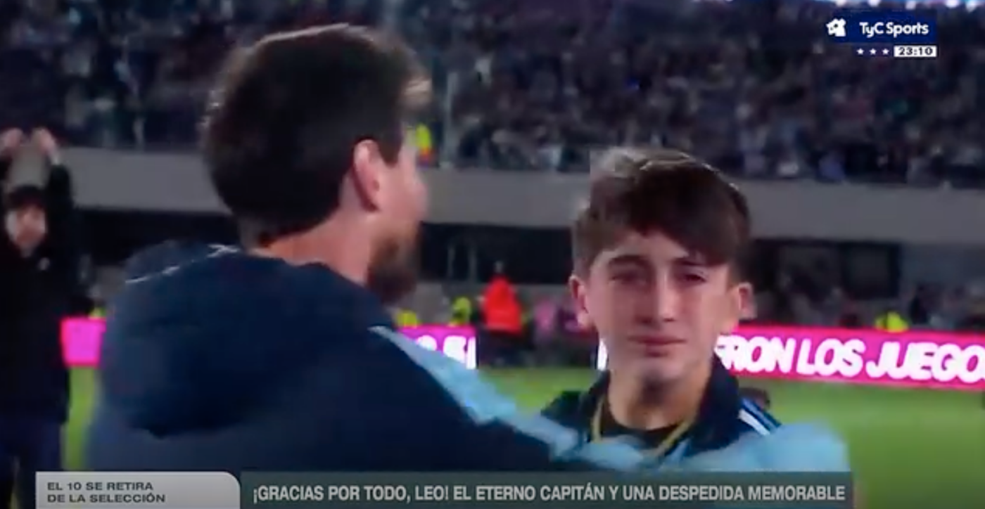 Thiago Messi nu și-a mai putut stăpâni lacrimile. Cum a reacționat Leo în fața fiului său