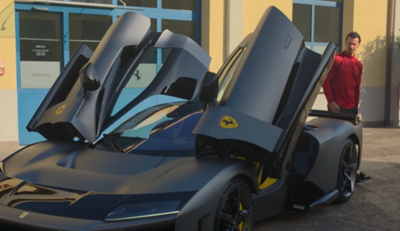 Zlatan Ibrahimovic, ca Ion Țiriac: și-a mai luat un Ferrari, de 770.000 de euro